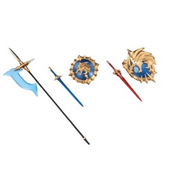 Accesorios para las Figuras Original Character 1/12 Weapon Optional Parts for Hero Wolf