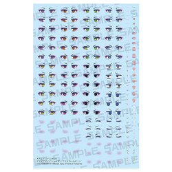 Accesorios para Maquetas Megami Device M.S.G. 1/1 Desire Maiden Raider Eye Decal Set