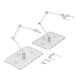 Action base 6 clear color (2 set)