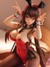 Estatua Amakano 2+ 1-4 Yuuhi Kurohime Bunny Suit Ver. 32 cm