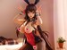 Estatua Amakano 2+ 1-4 Yuuhi Kurohime Bunny Suit Ver. 32 cm