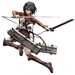 Estatua Attack on Titan 1-8 Mikasa Ackerman 17 cm (re-run)