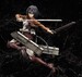 Estatua Attack on Titan 1-8 Mikasa Ackerman 17 cm (re-run)