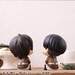 Estatua Attack on Titan Look Up Eren Jaeger & Levi Set (with gift) 11 cm