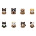 Minifiguras Attack on Titan Mega Cat Project Attack on Tinyan Gathering Scout Regiment danyan! 3 cm Surtido (8)