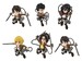Figuras Attack on Titan Tobimas Mini Blind Box Surtido (6)
