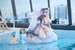 Figura Azur Lane 1-7 Ying Swei Blue Waves, Limpid Summer Ver. 18 cm