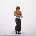 Figura Baki the Grappler 28Fig Yujiro Hanma (Imaginary Meal Ver.) 28 cm