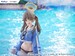 Estatua Blue Archiv F:Nex 1-7 Moe (Swimsuit) 27 cm