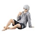 Estatua Blue Lock G.E.M. Series Seishiro Nagi Repaint Ver. Palm Size 9 cm