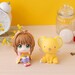 Estatua Cardcaptor Sakura Look Up Sakura Kinomoto with Kero-chan 11 cm