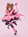 Estatua Cardcaptor Sakura Pop Up Parade Sakura Kinomoto: Black Cat Costume Ver. L Size 22 cm