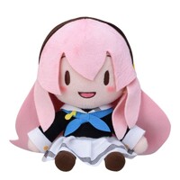 Peluche Character Vocal Series 02: Kagamine Rin/Len Fuwa Petit Mini Megurine Luka Uniform Ver. (EX) 16 cm