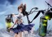 Figura Comics Bakemonogatari 1-7 Tsubasa Hanekawa 26 cm