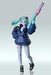 Figura Cyberpunk: Edgerunners BUZZmod 1-12 Rebecca 14 cm