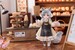 Estatua Decorated Life Collection Tea Time Cats - Cat Town Bakery Staff & Customer Set 12 cm
