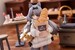 Estatua Decorated Life Collection Tea Time Cats - Cat Town Bakery Staff & Customer Set 12 cm
