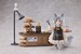 Estatua Decorated Life Collection Tea Time Cats - Cat Town Bakery Staff & Customer Set 12 cm