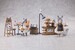 Estatua Decorated Life Collection Tea Time Cats - Cat Town Bakery Staff & Customer Set 12 cm