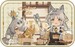 Estatua Decorated Life Collection Tea Time Cats - Cat Town Bakery Staff & Customer Set 12 cm