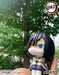 Estatua Demon Slayer Kimetsu no Yaiba Look Up Iguro Obanai 11 cm