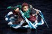 Estatua Demon Slayer: Kimetsu no Yaiba Tanjiro & Giyuu 13 cm