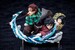 Estatua Demon Slayer: Kimetsu no Yaiba Tanjiro & Giyuu 13 cm