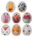 Figuras Digimon Adventure Mega Egg Figure Mini Good Night Digicolle! 8 cm Blind Box Expositor (8)