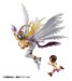 Estatua Digimon Adventure Serie Precious G.E.M. Angewomon & Hikari Yagami 22 cm