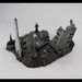 Diorama Mobil Suite Gundam G Structure Ruins Diorama 16 cm