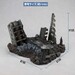 Diorama Mobil Suite Gundam G Structure Ruins Diorama 16 cm