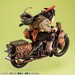 Diorama Dragonball Z 05 Desktop Real McCoy Son Goku & Bike 18 cm