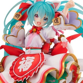 Estatua 1-7 Hatsune Miku Character Vocal Series 01: Maneki Miku Ver. 23 cm