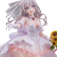 Estatua Alya Sometimes Hides Her Feelings in Russian 1/7 Alisa Mikhailovna Kujou Wedding Dress Ver. 24 cm