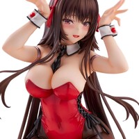 Estatua Amakano 2+ 1/4 Yuuhi Kurohime Bunny Suit Ver. 32 cm