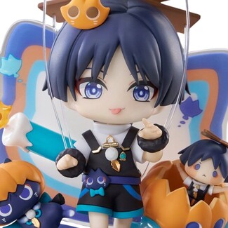 Estatua Arknights You Ye Qi Xiang Series Chibi Chara Wanderer 10 cm