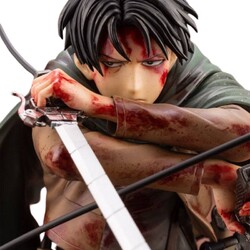 Estatua Attack on Titan ARTFXJ 1/7 Levi Fortitude Ver. 17 cm