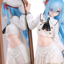 Estatua Azur Lane 1/7 Janus Fear of Changing Clothes 20 cm