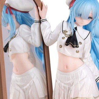 Estatua Azur Lane 1-7 Janus Fear of Changing Clothes 20 cm