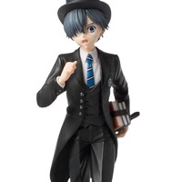 Estatua Black Butler: Boarding School Arc Luminasta Ciel Phantomhive 22 cm