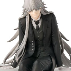 Estatua Black Butler: Boarding School Arc PM Perching Undertaker 13 cm