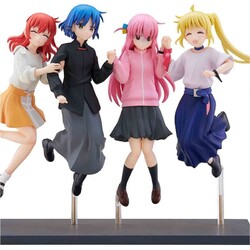 Estatua Bocchi the Rock! Set de 4 Jumping Girl(s) 20 cm