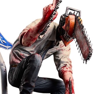 Estatua Chainsaw Man 1-7 Chainsaw Man Ver. by Takayuku Takeya 34 cm