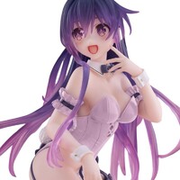 Estatua Date A Live Desktop Cute Figure Tohka Yatogami (Bunny Ver.) Renewal 13 cm