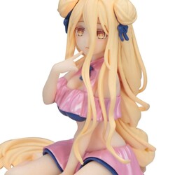 Estatua Date A Live V Noodle Stopper Mukuro Hoshimiya Swimsuit Pastel Pink Color Ver. 13 cm