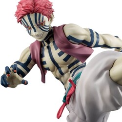 Estatua Demon Slayer Kimetsu no Yaiba G.E.M. Upper Three Akaza 19 cm