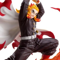 Estatua Demon Slayer: Kimetsu no Yaiba Xross Link Anime Kyojuro Rengoku 15 cm