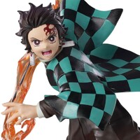 Estatua Demon Slayer: Kimetsu no Yaiba Xross Link Anime Tanjiro Kamado 15 cm