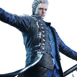 Estatua Devil May Cry V Concept Masterline Series 1/6 Vergil Bonus Ver. 39 cm