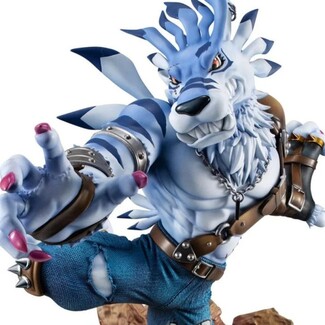 Estatua Digimon Adventure G.E.M. WereGarumon 25 cm